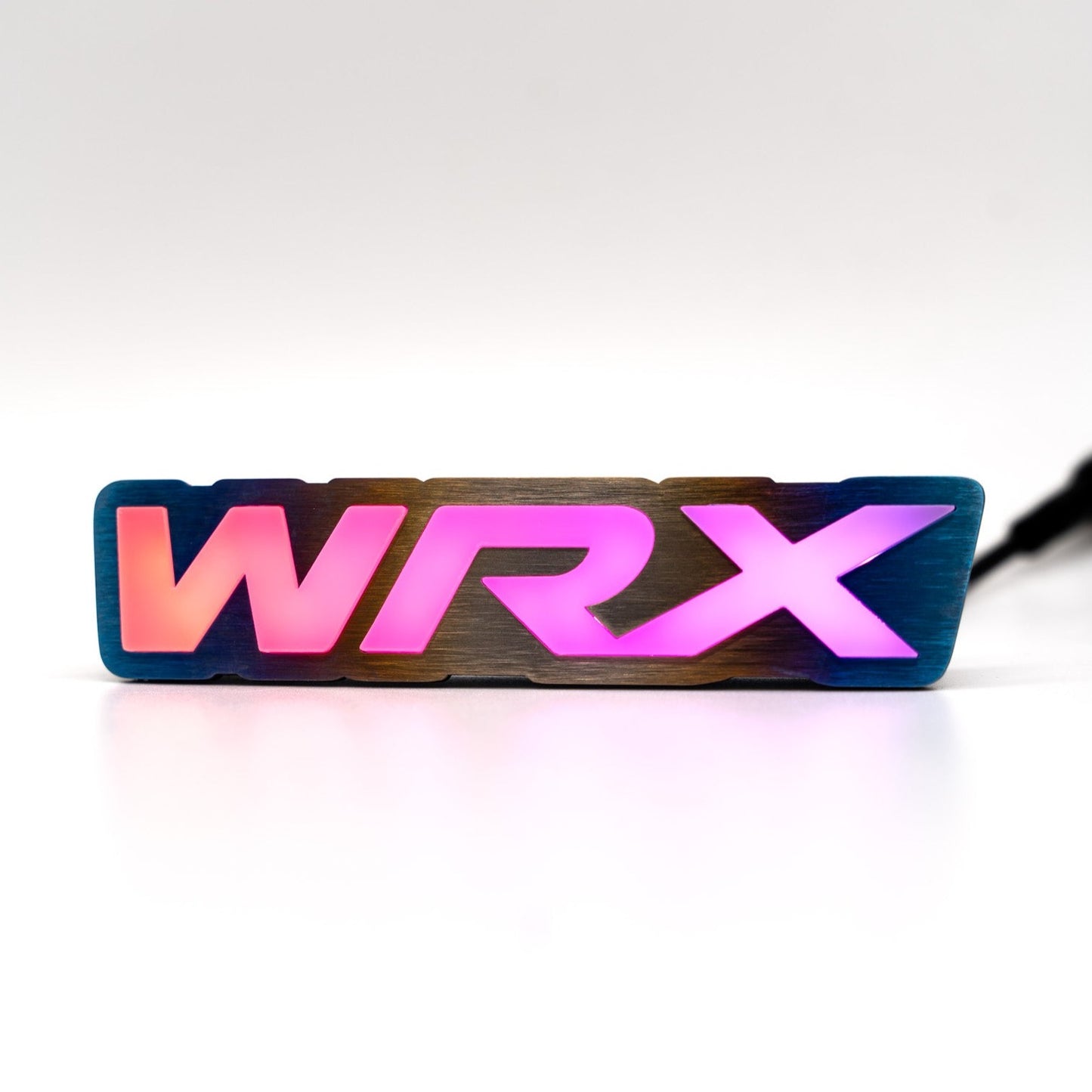 Lit Logos x JDCustoms WRX Titanium Plate (Pre-Order)
