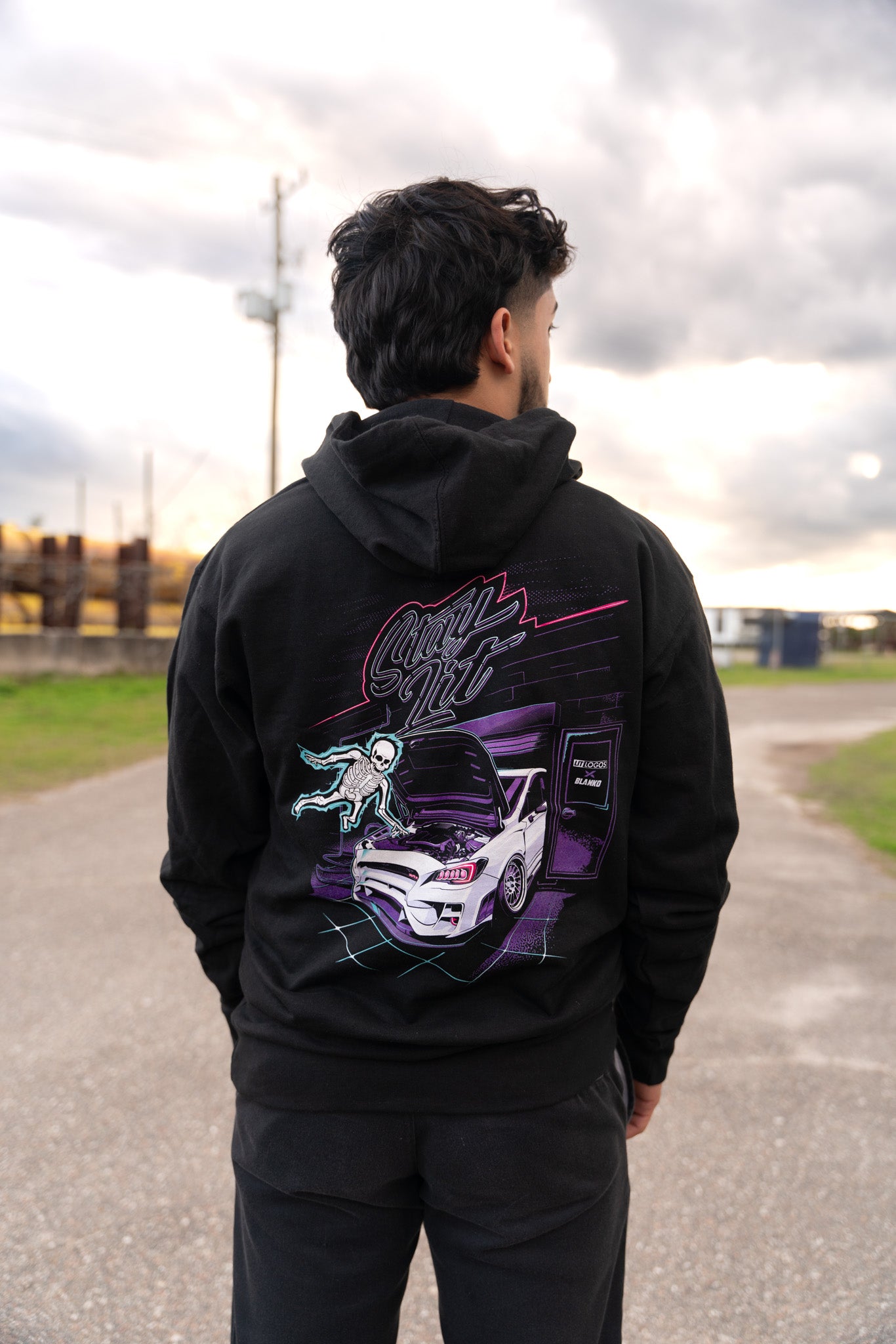 Lit Logos x Blanko Hoodie