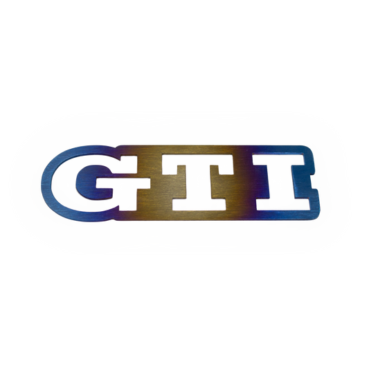 Lit Logos x JDCustoms GTI Titanium Plate