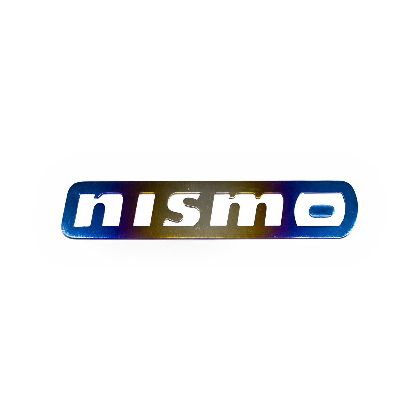 Lit Logos x JDCustoms Nismo Titanium Plate (Pre-Order)