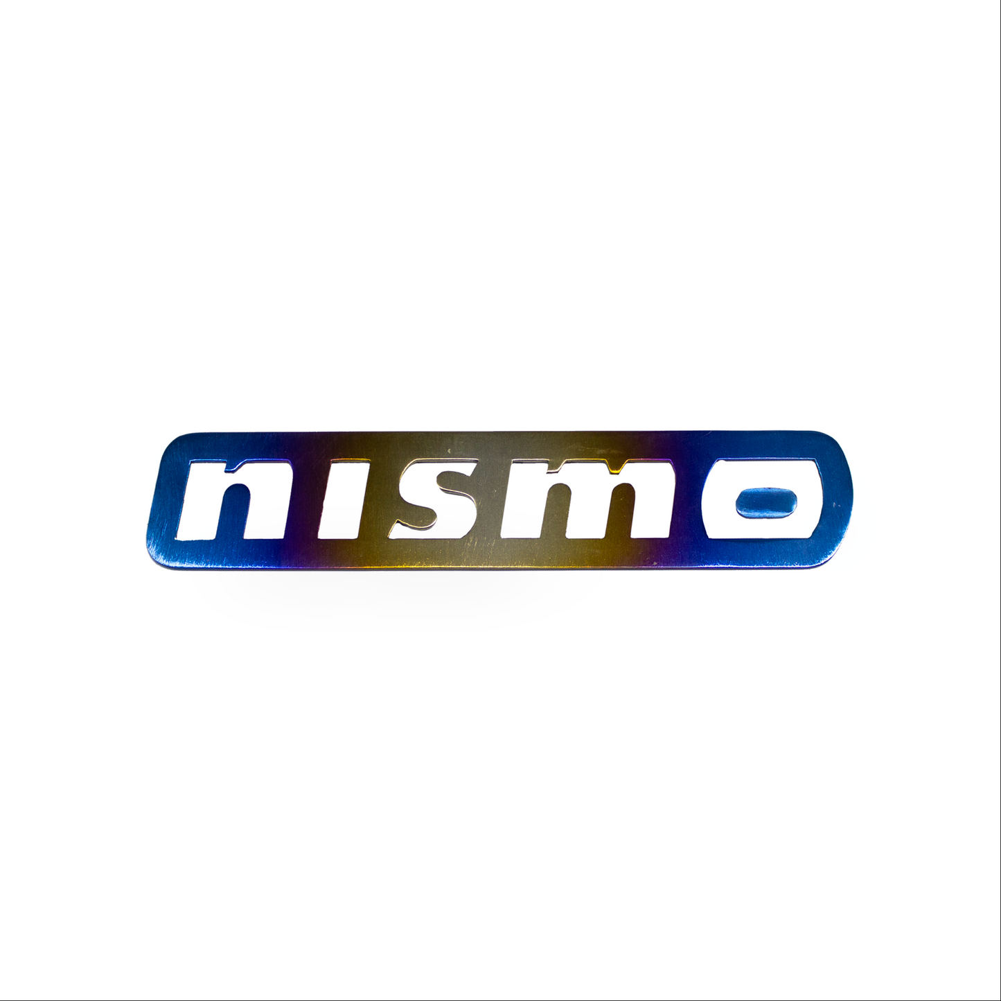 Lit Logos x JDCustoms Nismo Titanium Plate (Pre-Order)