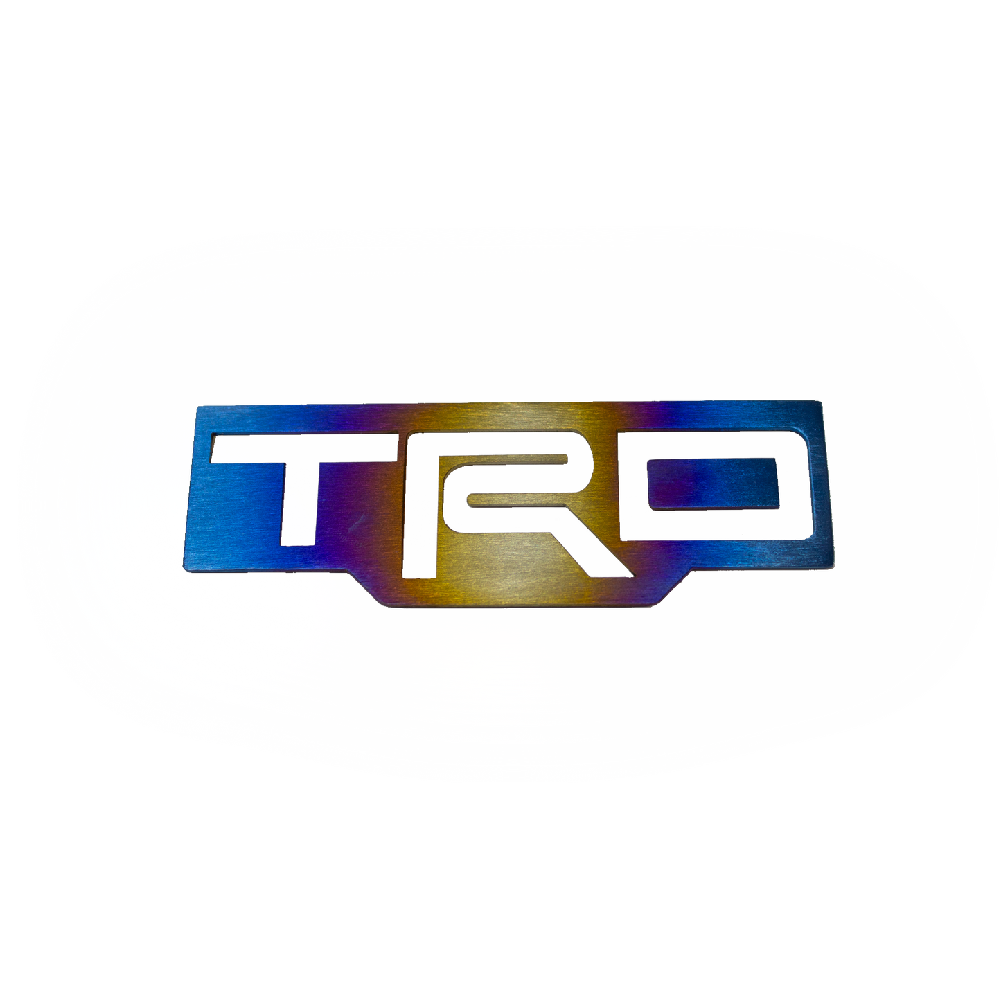 Lit Logos x JDCustoms TRD Titanium Plate