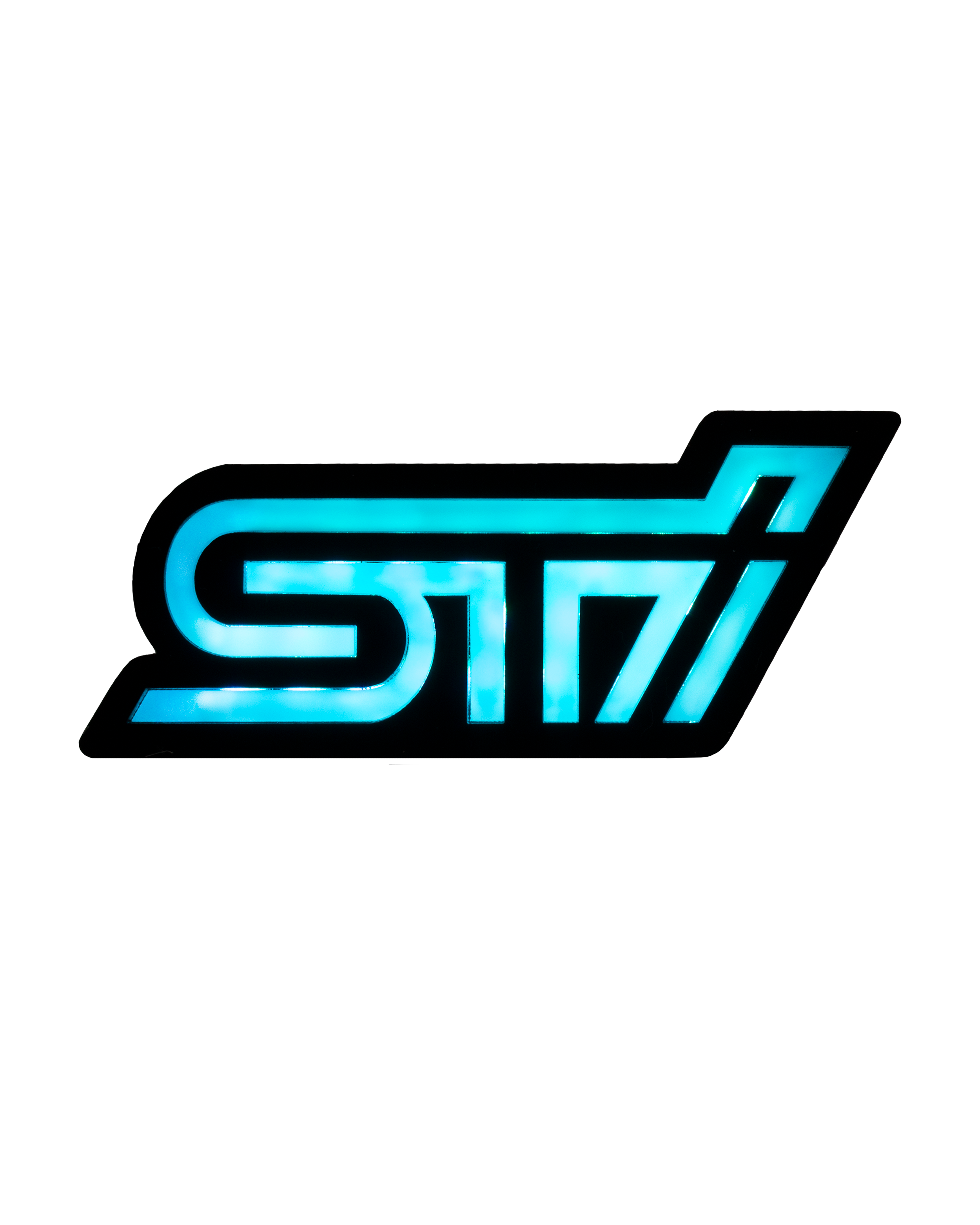 Lit Logos STI Badge V2