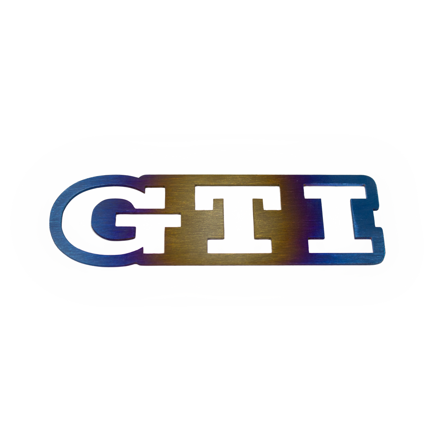 Lit Logos x JDCustoms GTI Titanium Plate