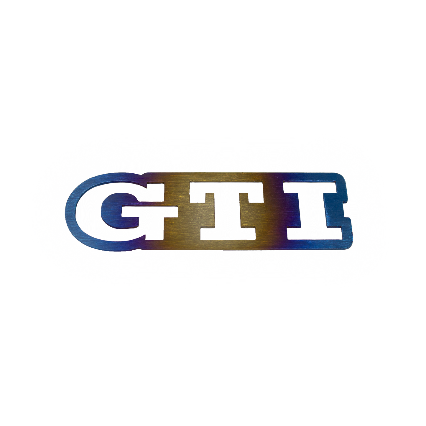 Lit Logos x JDCustoms GTI Titanium Plate