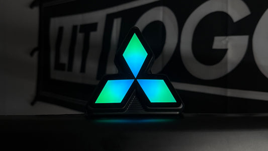 Lit Logos Diamonds Grill Badge | Lancer, Eclipse, and more!