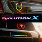 Lit Logos Evo X Grill Badge | 2007-2016 Evolution X