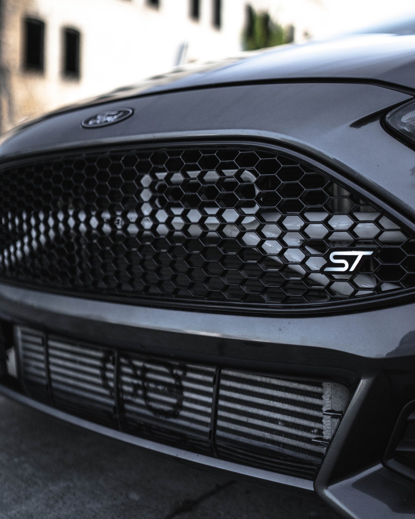 Lit Logos ST Grill Badge | 2013-2018 Focus & Fiesta