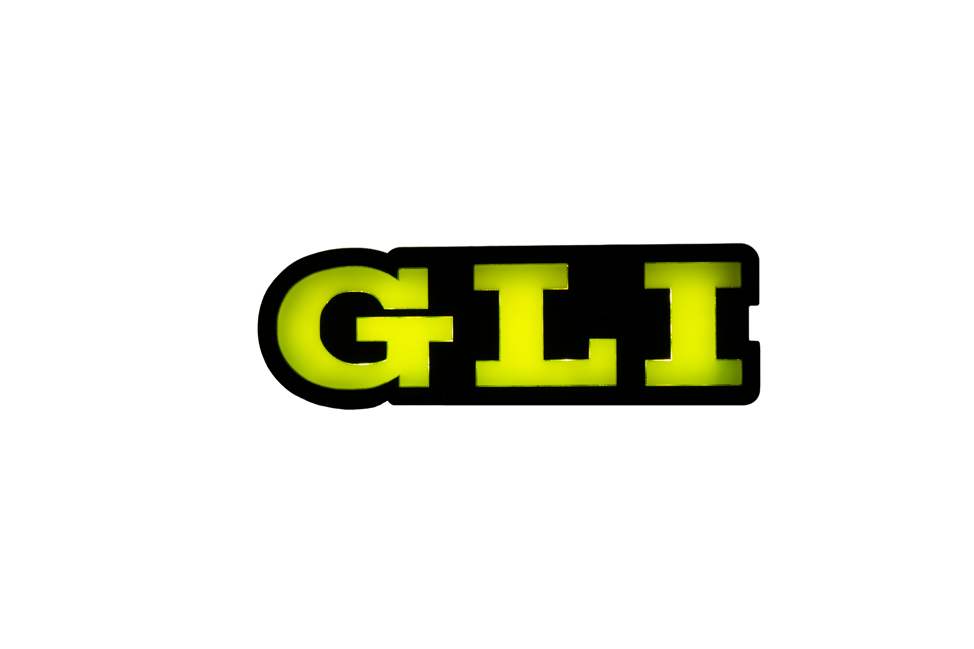 Lit Logos GLI Grill Badge 20062024 GLI