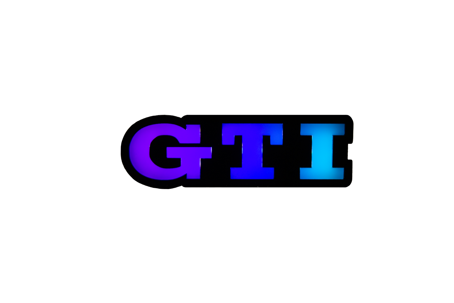 Lit Logos GTI Grill Badge | 2004-2020 GTI