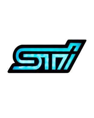 Lit Logos STI Badge V2