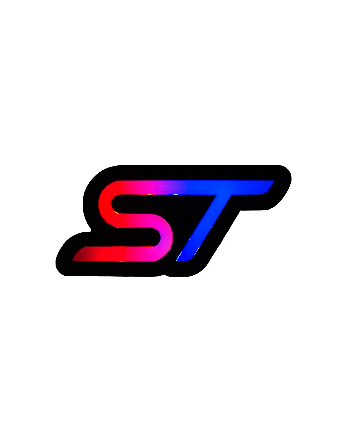 Lit Logos ST Grill Badge | 2013-2018 Focus & Fiesta