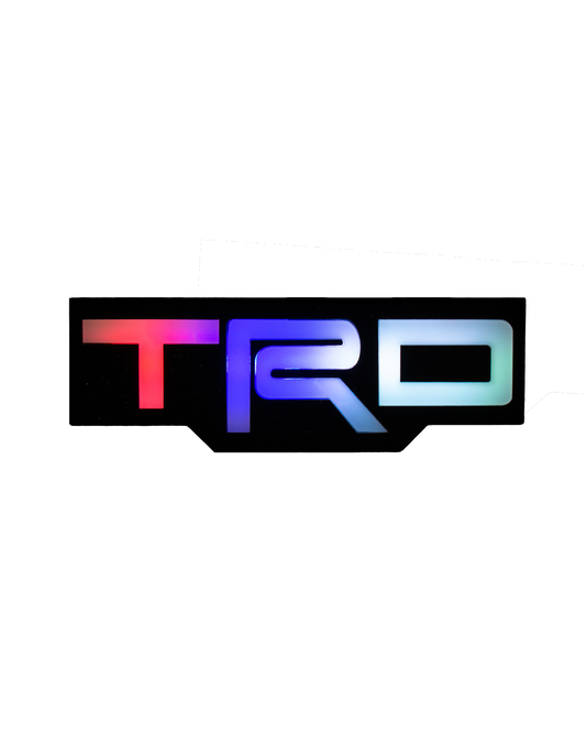 Lit Logos TRD Badge
