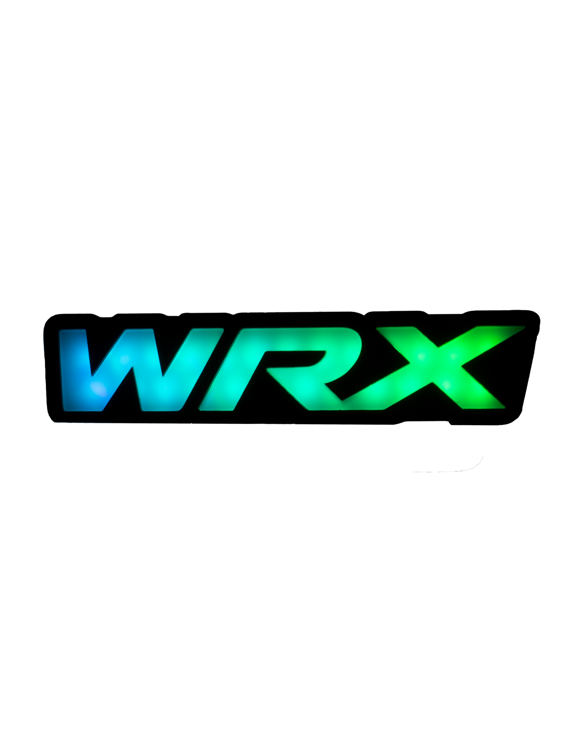 Lit Logos WRX Grill Badge | 2000-2024+ WRX